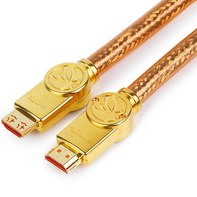 

Акихабара (CHOSEAL) серебряный провод HDMI цифрового телевидения высокой четкости энтузиасты компьютерных проекторы 2.0 игровой автомат телеприставка кабель 10 м DH800-10M