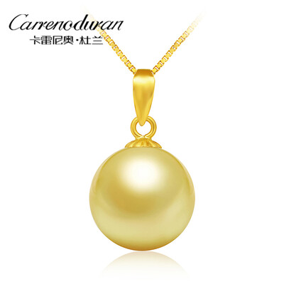 

Carreno Duran (Carrenoduran) 9.5-10MM морская вода золотая жемчужина ожерелье женская 18K золото раунд нет времени DZ03061