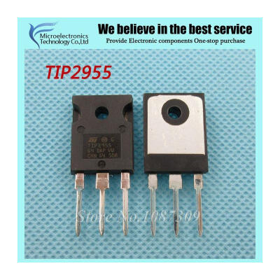 

10pcs free shipping TIP2955 TO-247 Darlington Transistors NPN Power Darlington new original