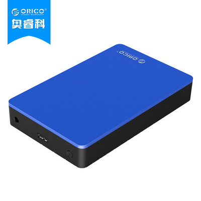 

ORICO MD35U3 3,5-дюймовый USB3.0 мобильный жесткий диск алюминиевый SATA3.0 настольный ноутбук последовательный порт внешний корпус поддержка 8-дюймовый жесткий диск / SSD синий
