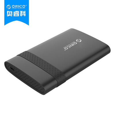 

ORICO 2538C3 Type-C Notebook Мобильный жесткий диск 2,5 "без инструмента SATA Serial Port Solid SSD HDD Enclosure Black