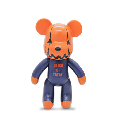 

Violent bear (POPOBE) 10-inch bear bear creative cartoon characters decorated ornaments ornaments puzzle toys doll dolls orange