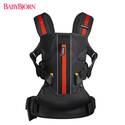 

Jingdong Supermarket] BABYBJORN One Outdoors baby backpack outdoor (black can be born new