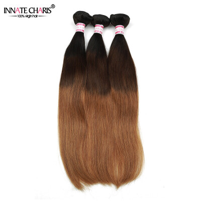 

Brazilian Straight Hair 8A Ombre Blonde Brazilian Hair 3 Bundles Meches Bresilienne Lots Ombre Three Tone Hair