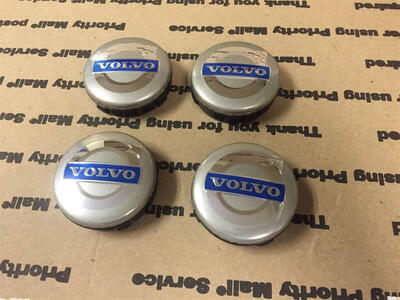 

4Pcs x 64 мм новый центр VOLVO колесо колеса ОПРАВЫ колеса КОНЦЕНТРАТОРА КОНЦЕНТРАТОРЫ CAP ШАПКИ серый синий