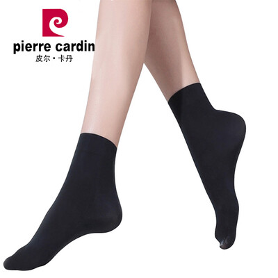 

[Jingdong supermarket] Pierre Cardan silk socks 100D release velvet short socks 12 pairs of black uniform