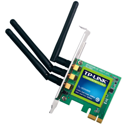 

TP-LINK TL-WDN4800 900M двухдиапазонная беспроводная карта PCI-E для моделирования AP (2.4G 450M +5 G 450M)