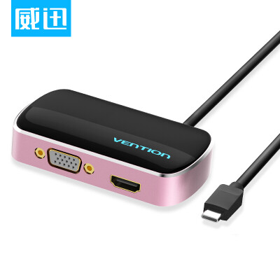 

VBA Type-C to VGA / HDMI / USB Converter Apple MacBook Dock USB-C to TV Projector Display 0.15m Black CGCBB