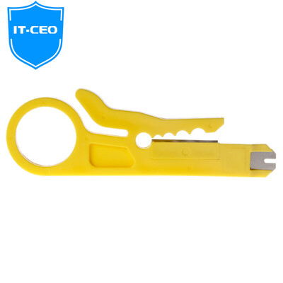 

IT-CEO Y4WQ-1 Telecom Network Module Wire Knife Wire Clamp 11088 Terminal Board Terminal Crimping Machine Card Wire Cutter Wire Stripper Stripper 2