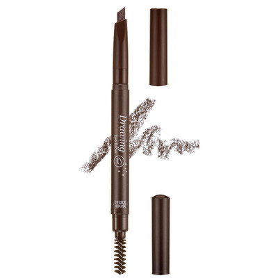 

Yuti House ETUDE HOUSE eye color natural eyebrow pencil 026g 02 grayish brown double-headed waterproof sweat anti-blooming