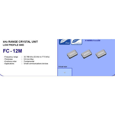 

FC-12M 2012 0805 32768K 32768KHZ