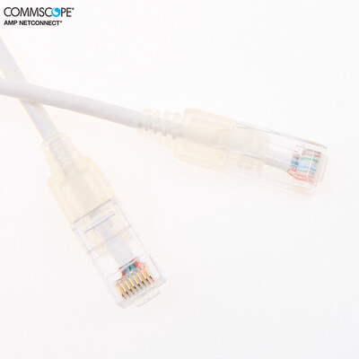 

CommScope 1859888-2 6 класс неэкранированного сверхтонкого перемычки белого цвета 2 метра (оригинальный бренд Amp)