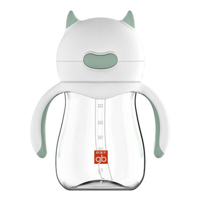 

[Супермаркет] Jingdong д.б. подготовки чашку с соломенной PPSU мальчик тисках 240ml- зеленый фрукт (робот серии изображений)