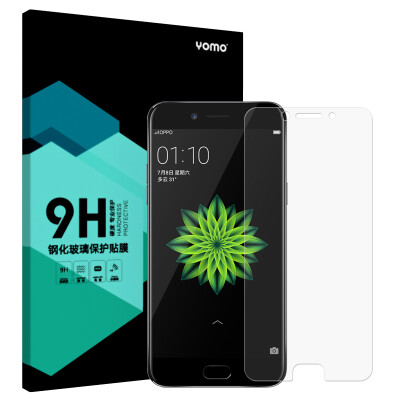 

YOMO OPPO A77 tempered film mobile phone film protective film scratch-resistant glass film non-full screen coverage -0.3mm