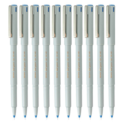 

Zebra brand ZEBRA BE-100-BL conference signature pen pencil 05mm blue 10 packs