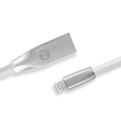 

POC-05 Apple 6 / 5S / 7 data cable Zinc alloy 1.2 m mobile phone charging line power cord white