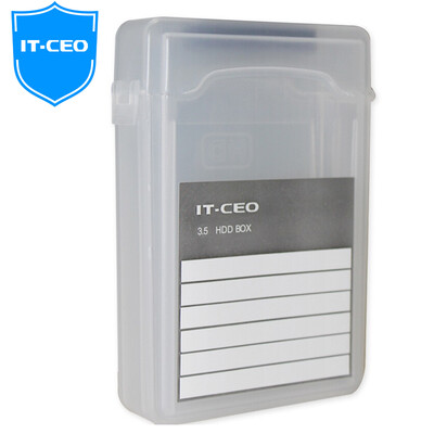 

IT-CEO V317-1 3.5-inch hard disk protection box desktop computer hard drive storage box tag moisture-proof earthquake