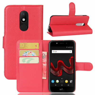 

GANGXUN Wiko Wim Lite Чехол из высококачественной кожи PU с флип-обложкой Kickstand Anti-shock Кошелек для Wiko Wim Lite