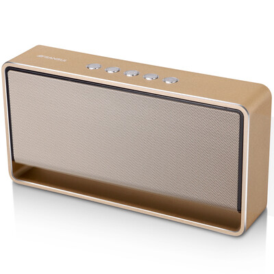 

Пейзаж динамик (SANSUI) T7 беспроводной Bluetooth мини-сабвуфер небольшой стерео портативный телефон сабвуфер золотой металл