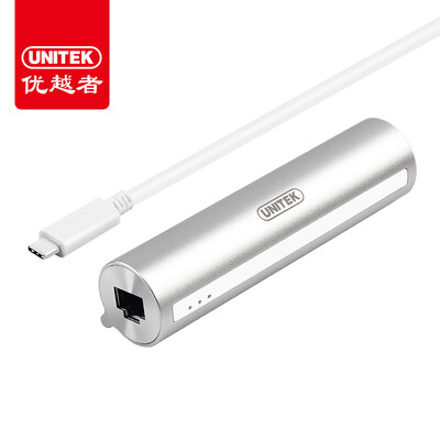 

(UNITEK) usb splitter 3.0 тип-c концентратор конвертер кабель сетевая карта для RJ45 кабель интерфейс Apple MacBook Pro сетевой концентратор концентратор Y-3095