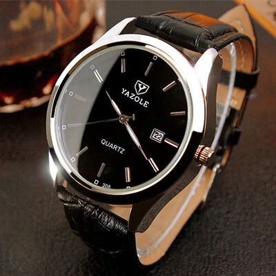 

2016 Splendid Watches Men Luxury Top Brand YAZOLE Fashion Blue Ray Glass Relojes Quartz Analog Masculine Clock Hour Watches Men