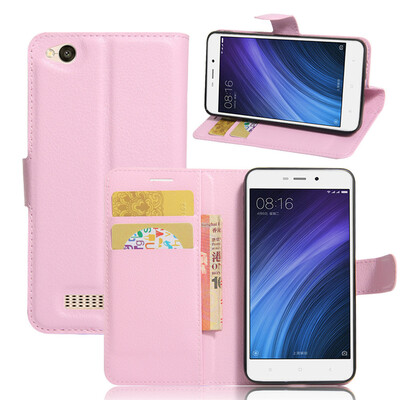 

GANGXUN Xiaomi Redmi 4A Case High Quality PU Leather Flip Cover Kickstand Anti-shock Wallet Case for Xiaomi Redmi 4A