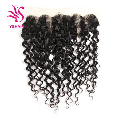 

Brazilian Lace Frontal Closure 13X4 Water Wave Hair Ear to Ear Lace Frontal Closure Brazilian Virgin Hair Water Wave