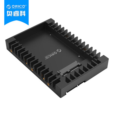 

ORICO 1125SS 2,5-дюймовый поворот 3,5-дюймовый адаптер для жестких дисков конвертер стойки SSD поворот 3,5-дюймовый жесткий диск черный