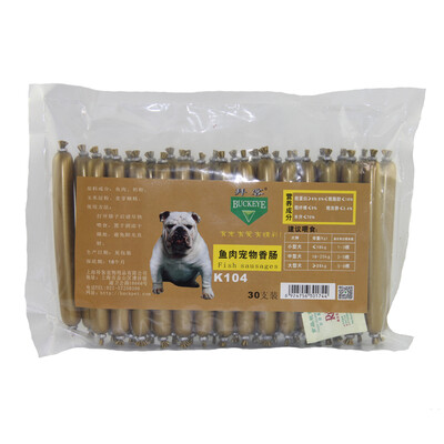 

(BUCKEYE) 30 Chicken Pet Sausage Dog Dog Ham Chicken Chicken Pet Dog Dog Snack Teddy Killing Dog K103