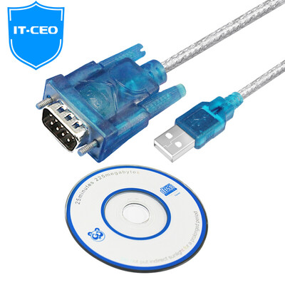 

IT-CEO usb to DB9 pin serial line 9-контактный адаптер COM-порта USB-коммутатор rs232 последовательный преобразователь кассовый аппарат для этикеток принтерный кабель для передачи данных 0,8 м Y1RS232-A