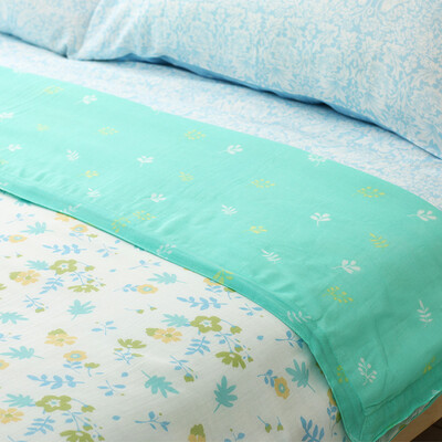 

Cotton Age PurCotton Green flower vine 6 layers of gauze was 180x200cm1 pieces bag