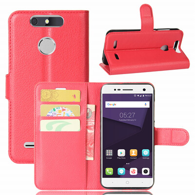 

GANGXUN ZTE Blade V8 Lite Case PU Leather Magnetic Flip Wallet Card Cover for ZTE Blade V8 Lite