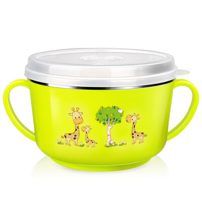 

BABISIL hot&cold dual-energy stainless steel insulation anti-scalding water injection multi-function food bowl baby food