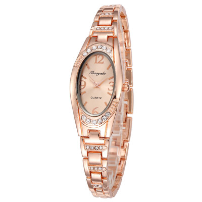 

Luxury Brand Casual Watches Women Fashion Watch Ladies Dress Watches Steel Rose Gold Bracelet Rhinestone Clock