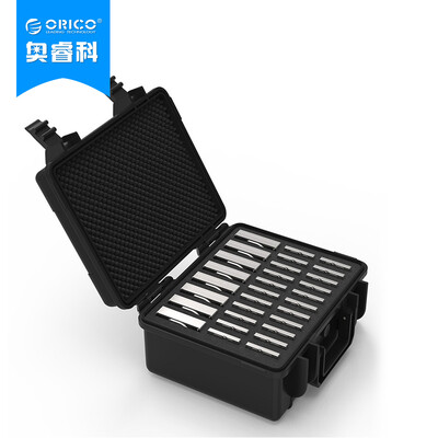 

ORICO (ORICO) PSC-L8S22 ящик для защиты жесткого диска box военный три блока защиты жесткого диска 8 3,5 дюйма +22 таблетки 2,5 дюйма черный