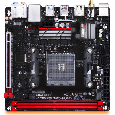 

Gigabyte GIGABYTE AB350N-Gaming WIFI motherboard AMD B350 Socket AM4
