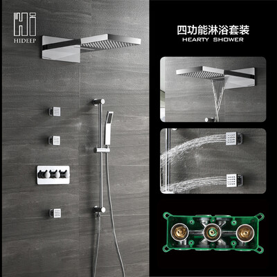 

HIDEEP Professional In-wall surface mounted bath shower faucets
