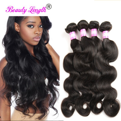 

Beauty Length Malaysia Virgin Hair Body Wave Human Hair Weave 4 Bundles 100 Unprocessed Hair Weft Extension Natual Color