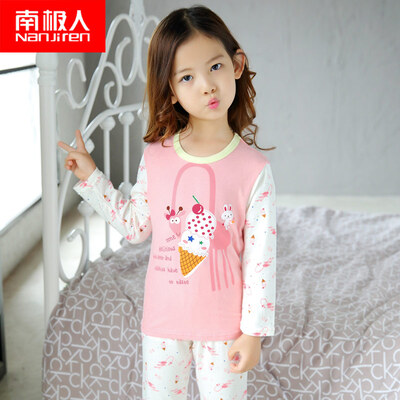 

Antarctic Nanjiren children underwear men&women autumn&winter cotton wool underwear underwear in the big child baby autumn clothes suit pants suit