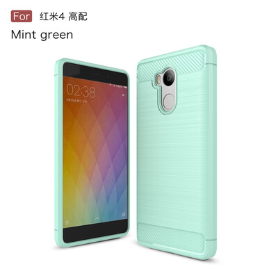 

GANGXUN Xiaomi Redmi 4 Prime Case Anti-Slippery Scratch-Resistant Lightweight Soft Silicon Back Cover For Xiaomi Redmi 4 Pro