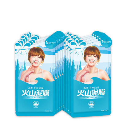 

Original mud power (laharpower) oat moisturizing the volcanic mud film 18g * 10 pieces