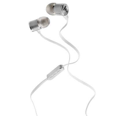 

FOCAL Spark Silver Stylish mobile phone in-ear style earphone silver