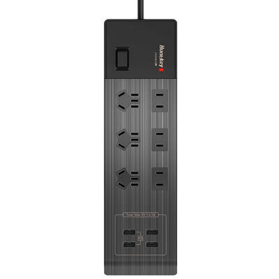 

Huntkey (Huntkey) 607 новые малые новые смарт метров 4 Гб USB-зарядка отверстия гнездо 6 / полосы / прокладки / черный патч-панель 1.8