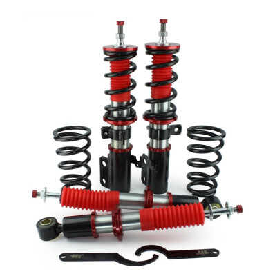 

New For Toyota Celica 00-06 Coilover Suspension Coil Shock Strut Kit Rose Red