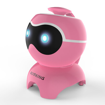 

Shu run (ROVKING) L-730 space machine dog computer small audio usb mini remote control desktop small speakers multimedia subwoofer cute mobile phone audio pink