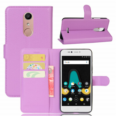 

GANGXUN Wiko uPulse Lite Case High Quality PU Leather Flip Cover Kickstand Anti-shock Wallet Case for Wiko uPulse Lite