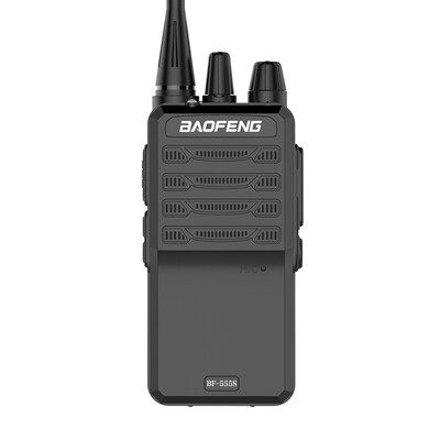 

Baofeng (BAOFENG) BF-555S радио профессиональных мини гражданских тонких моделей моды офис беспроводной мощный мощный карманный черный