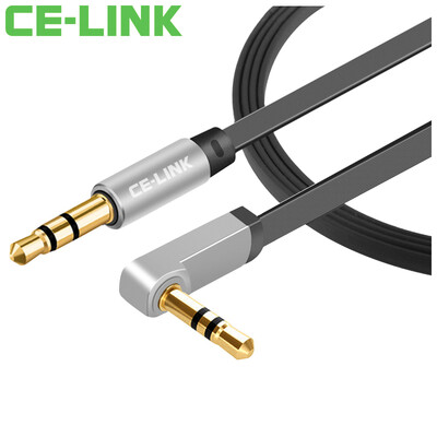 

CE-LINK 2454 AUX аудио кабеля автомобиль соединение автомобиль 5 метров плоских розового золота наушники аудио кабеля с 3,5 мм стерео аудио кабель