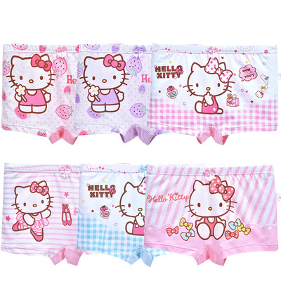 

Hello Kitty HELLO KITTY 6 children&39s underwear girls children&39s corner women&39s cotton underwear KTN138 150 yards