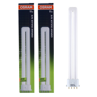 

Супермаркет] [Jingdong Osram (OSRAM) четыре-контактный разъем трехцветной трубки 11W одной трубкой КЛЛ лампы холодный белый (2 установлен)